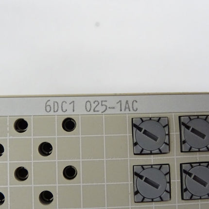 Siemens 6DC1025-1AC Simadyn 6DC1 025-1AC