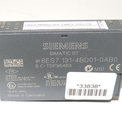 Siemens Simatic S7 ET200 6ES7 131-4BD01-0AB0 / 6ES7131-4BD01-0AB0