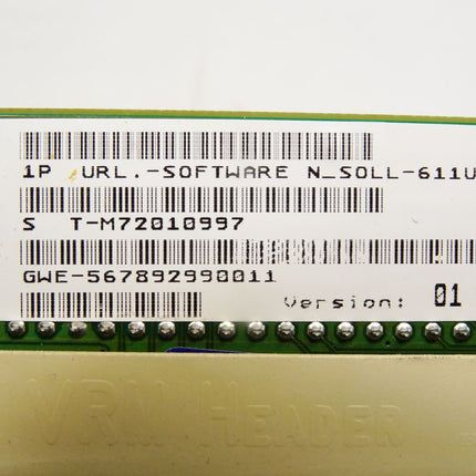 Siemens Regeleinschub for SIMODRIVE 611 / 6SN1118-0NJ00-0AA1 Version C