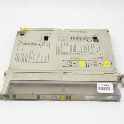 Siemens 6ES5460-4UA13 Simatic S5 6ES5 460-4UA13 E:03