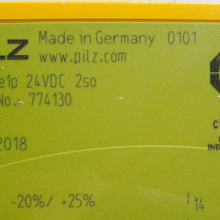 Pilz 774130 PNOZ e1p 24VDC 2so Sicherheitsschaltgerät / Neu OVP versiegelt