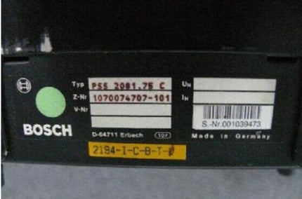 BOSCH PSS2000 / PSS 2081.75C / 1070074707-101 // PSS2081.75 C 074707-1015