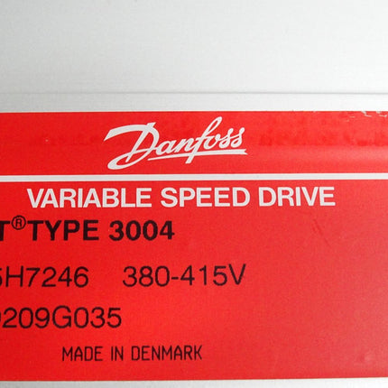 Danfoss Variable Speed Drive VLT Type 3004 175H7246 2.2kW / Neuwertig