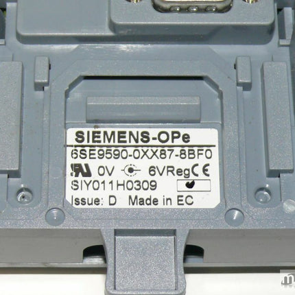 Siemens 6SE9590-0XX87-8BF0 OPe Bedienfeld Micromaster 6SE9 590-0XX87-8BF0