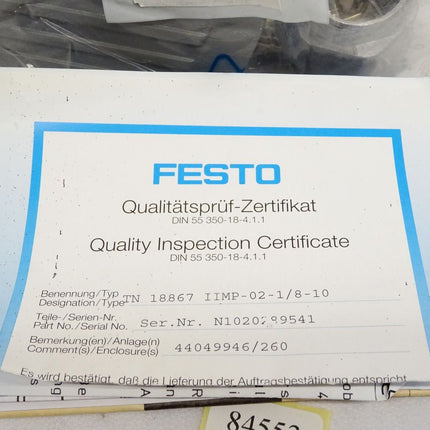 Harting Han-DD 72F Crimp Terminal Connector for Festo Ventilinsel Typ. 02-B / Neu