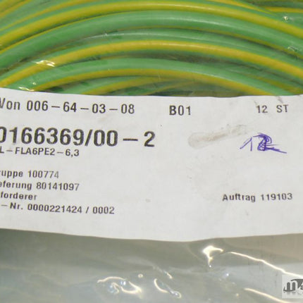 Neu: Vahle-SHE 12x Kabel 6,00 qmm² 450/750 V 2m