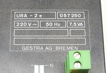 Gestra URA-2e Anzeigeinheit 057250 220V~ 50Hz 7,5VA