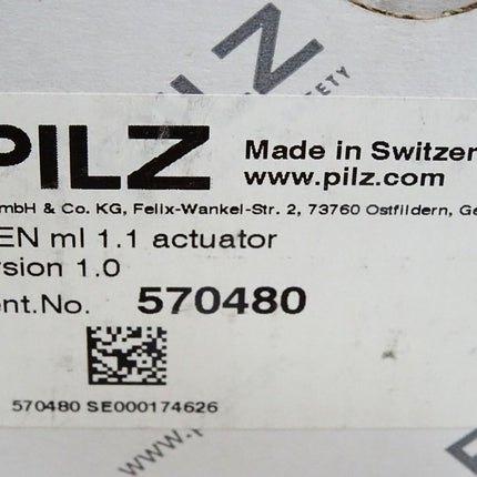 Pilz 570480 PSEN ml 1.1 actuator / Neu OVP