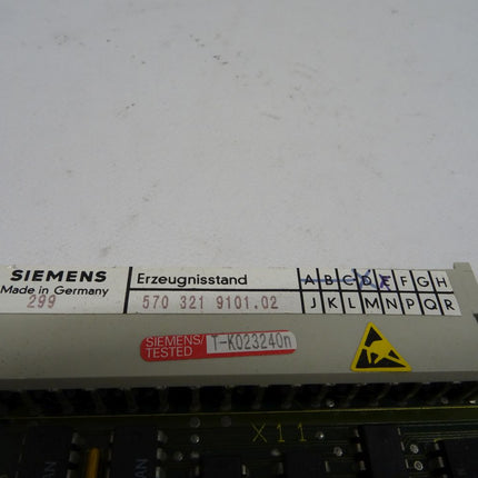 Siemens Sinumerik Interface Modul 6FX1132-1BA01 Version E 6FX1 132-1BA01 wie NEU