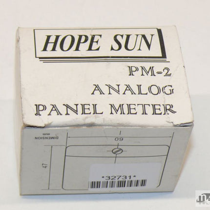 Neu-OVP: Hope Sun PM-2 Analog Panel Meter