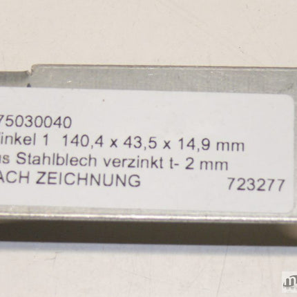 NEU Yaskawa 5753030040 / 723277 Haltewinkel verzinkt