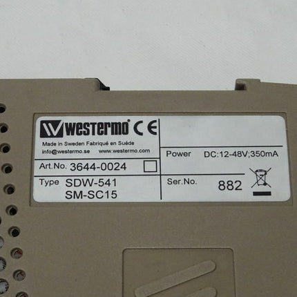 Westermo 3644-0025 / SDW-541 / SM-SC15 industrieller Ethernet Switch