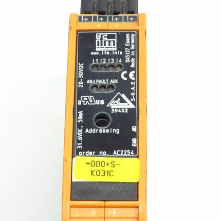 Ifm AC2254 20-30VDC