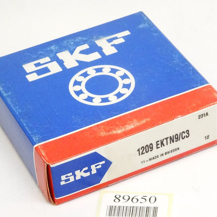 SKF Pendelkugellager mit kegeliger Bohrung 1209EKTN9/C3 / Neu OVP