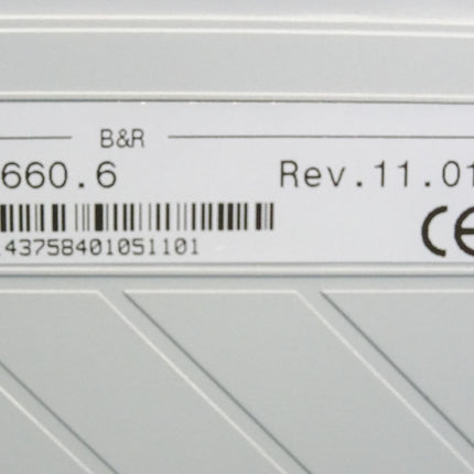 B&R 3AT660.6 Rev. 11.01 2005 Analoges Eingangsmodul mit Stecker