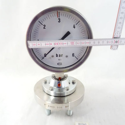 Wika Ettore Cella BN150 Manometer 0-6bar / Neu