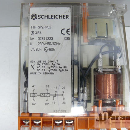 Schleicher SPZAN52 Elektromechanischer Taktgeber 230V Relais