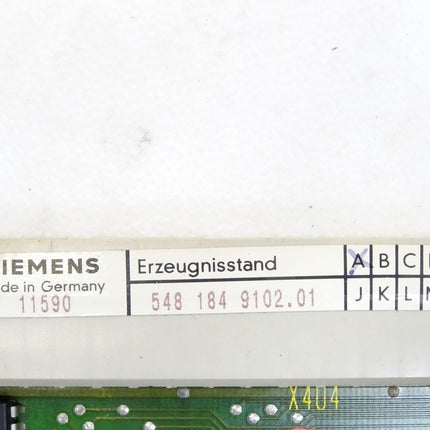 Siemens 6FX1118-4AB01 / 5481849102.01