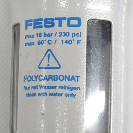 Festo LR-D-MIDI 120517 + LFMA-3/8-D-MIDI 162645 Feinstfilter