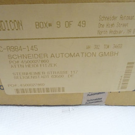 Modicon PC-A984-145 Schneider Automation Comp 984 CPU