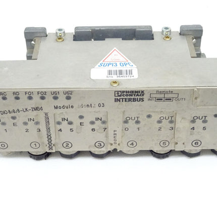 Phoenix Contact 2731571 INTERBUS IBS RL 24 DIO 8/8/8-LK-2MBd