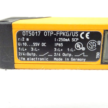 IFM Electronics 0T5017 / OT5017 / 0TP-FPKG/US / OTP-FPKG/US