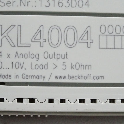 Beckhoff KL4004 analoge Ausgangsklemme