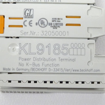 Beckhoff KL9185 Potenzialverteilungsklemme KL 9185