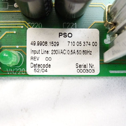 VOGT Electronic PSO PS0 49.9908.1529 7100537400 Power Supply