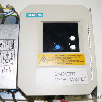 Siemens MicroMaster 6SE3013-4BA07-3KK0 / 4693057 / G85139-D2792-A 075