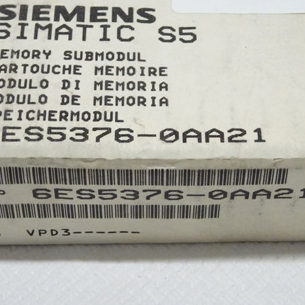 Siemens 6ES5376-0AA21 Eprom 32KB 6ES5 376-0AA21 E:06 Neu-versiegelt