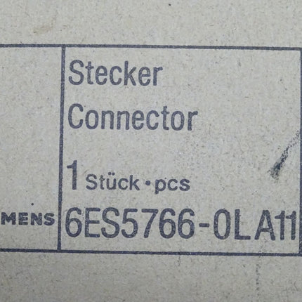 Siemens 6ES5 766-0LA11 Stecker S5 6ES566-0LA11 neu-OVP