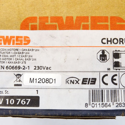 Gewiss Jalousieaktor GW 10767 / GW10767 / Neu OVP