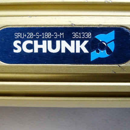 Schunk 361330 SRU-plus 20-S-180-3-M Universalschwenkeinheit / Neuwertig