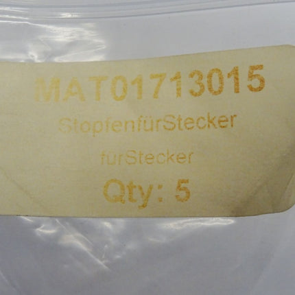 Stopfen für Stecker / MAT01713015 / Inhalt : 5 Stück / Neu