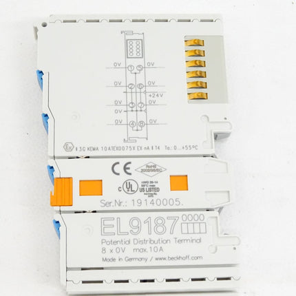 Beckhoff EL9187 / Potential Distribution Terminal