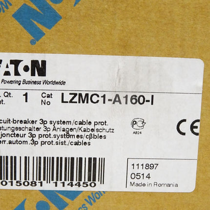 Eaton LZMC1-A160-I Leistungsschalter / Neu OVP