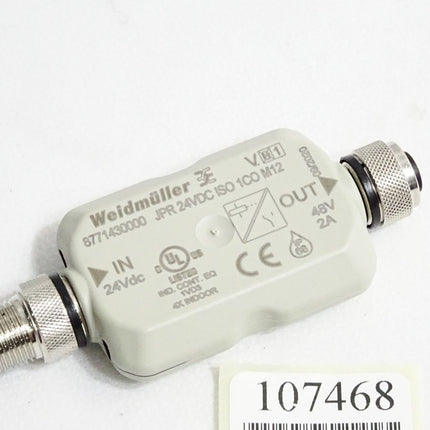 Weidmüller 8771430000 PR 24VDC ISO 1CO M12 JACKPAC IP68 Relaiskoppler