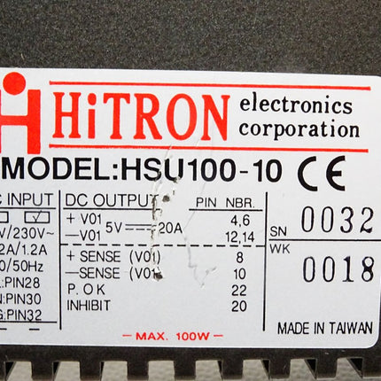 Hitron HSU100-10 Power Supply 100W