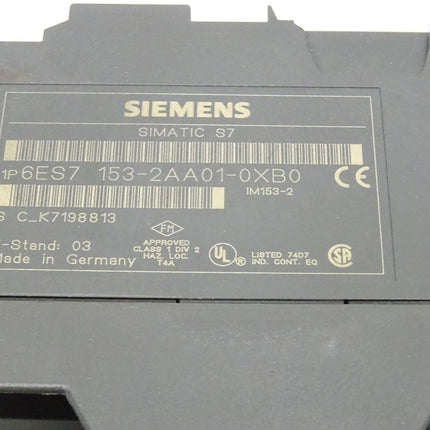 Siemens 6ES7153-2AA01-0XB0 / 6ES7 153-2AA01-0XB0 S7 Simatic ET 200M