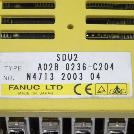 Fanuc A02B-0236-C204 Eingangs Einheit SDU2 N4713 2003-04