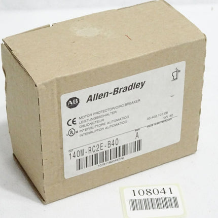 Allen Bradley Leistungsschalter 140M-RC2E-B40 / Neu OVP