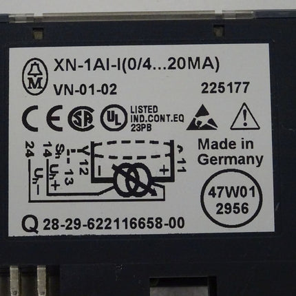 Klöckner Moeller 225177 Modul XN-1AI-I (0/4...20MA)