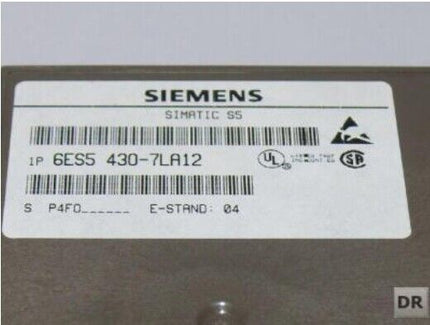 SIEMENS Simatic S5 / 6ES5430-7LA12 / 6ES 5430-7LA12 ohne Klappe