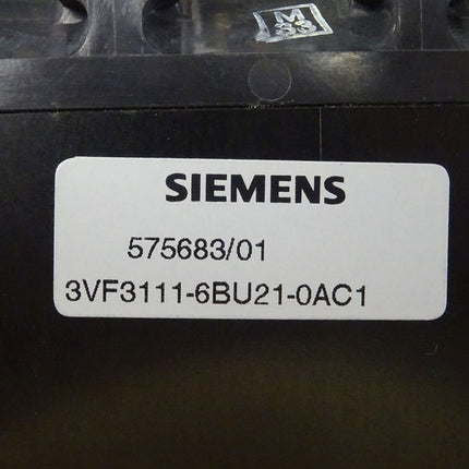 Siemens 3VF3111-6BU21-0AC1 Leistungsschalter 3VF3 111-6BU21-0AC1 Schütz neu-OVP