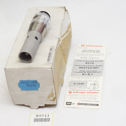 Zellweger Analytics Polymetron 8316 / Pt100 / 150°C / Neu OVP