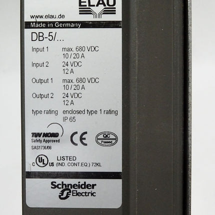 Schneider Electric Elau PacDrive DB-5 Distribution Box iSH 13130266-001 VBO03S00