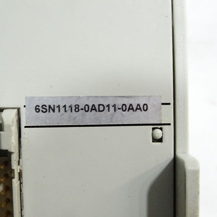 Siemens 6SN1118-0AD11-0AA0 SIMODRIVE 611-A Control Unit