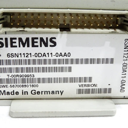 Siemens 6SN1121-0DA11-0AA0 Simodrive Regeleinschub 6SN1 121-0DA11-0AA0 Defekt