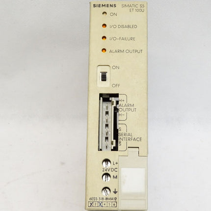 Siemens ET100U 6ES5318-8MA12 6ES5 318-8MA12